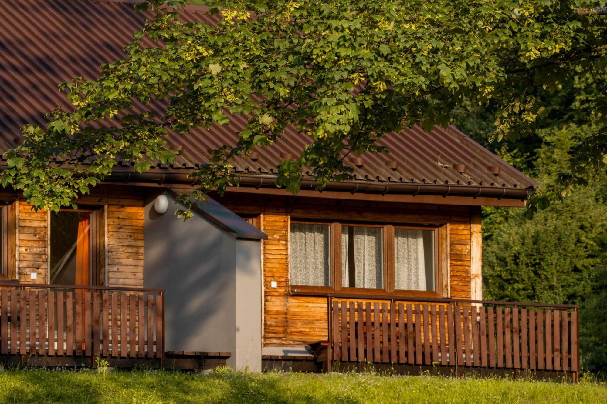 Osrodek Wypoczynkowy " Bieszczady" Hotel Myczkowce Kültér fotó